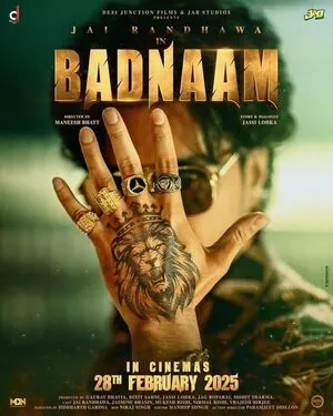 Badnaam 2025 Punjabi Movie Poster