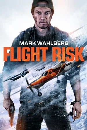 Flight Risk 2025 Hindi Dual Audio Movie Poster