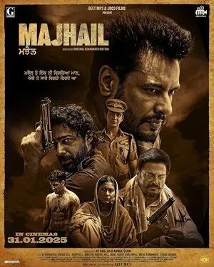 Majhail 2025 Punjabi Movie Poster