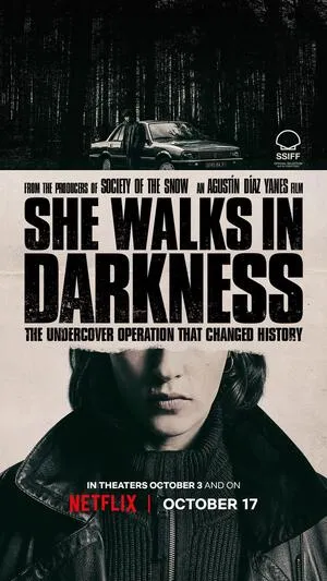 She Walks in Darkness 2025 Hindi Dual Audio Movie Poster
