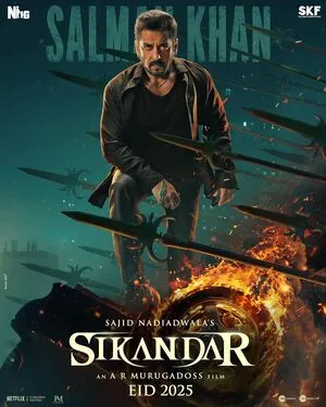 Sikandar 2025 Hindi Movie Poster