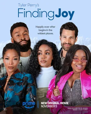 Tyler Perry's Finding Joy 2025 Hindi Dual Audio Movie Poster