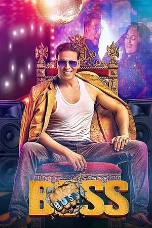 Boss 2013 Hindi Dual Audio Movie Poster