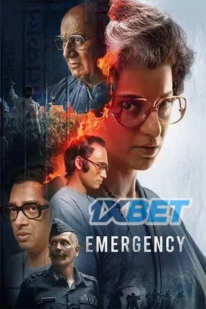 Emergency (2025) Hindi (ORG-DD2.0) Movie Poster