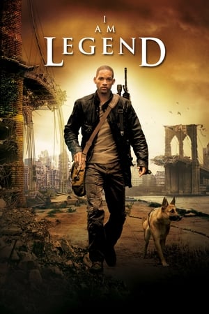 I Am Legend (2007) Hindi Dual Audio 300MB Movie Poster