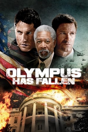 Olympus Has Fallen (2013) Hindi Dual Audio 350MB Movie Poster