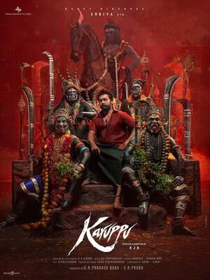 Karuppu 2026 Hindi Dual Audio Movie Poster
