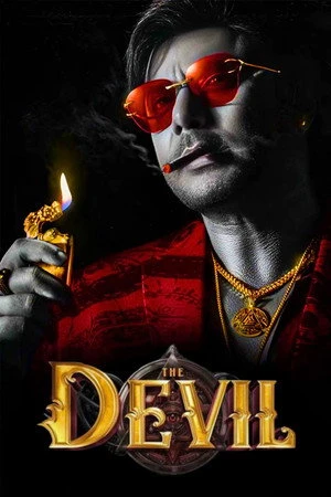 The Devil 2025 Hindi (HQ-DUB) & Kannada Dual Audio Movie Poster