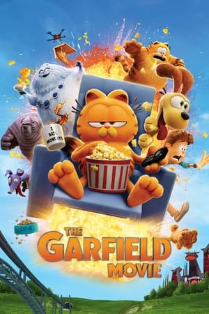 The Garfield Movie 2024 Hindi Movie Poster