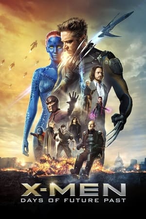 X-Men Days of Future Past (2014) Hindi Dual Audio 500MB Movie Poster